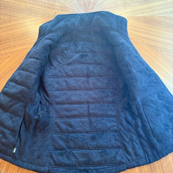 The North Face Mossbud Insulated Reversible‎ Vest Women's Small Black Zip Jacket - Picture 5 of 14